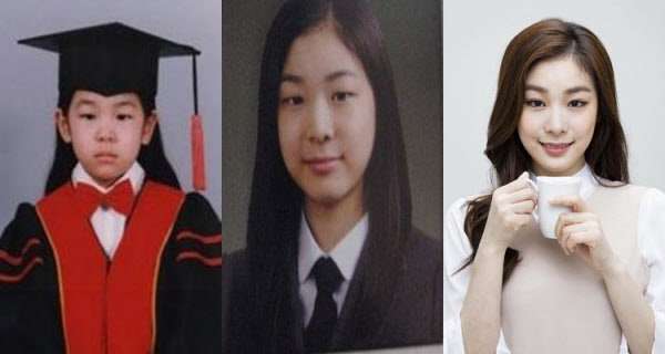'피겨 퀸' 김연아, 초-중-고-대 졸업사진 마저 넘사벽