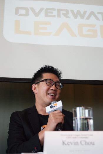 오버워치 리그 서울팀 CEO 케빈 추
