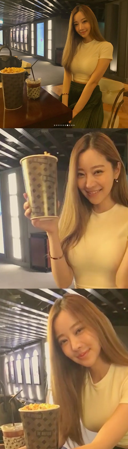 "미스코리아 뺨치는 미모" 윤사랑, 화보 같은 일상 눈길