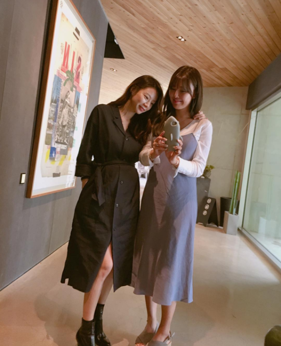 '둘째 임신' 박수진, 만삭 때도 완벽한 몸매 재조명