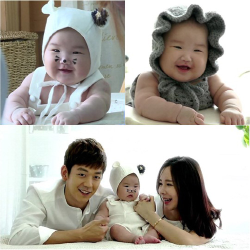 변수미♥이용대 부부, 딸과 함께 훈훈한 가족사진