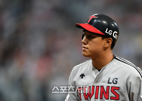 안타치고 시크해진 이천웅[SS포토]