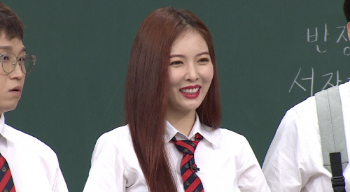 '아는 형님' 현아의 섬세한 관찰력, 멤버 전원 혈액형 맞혀