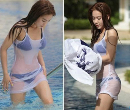 김희정, 블랙 비키니 속 애플힙+터질듯한 볼륨감 과시