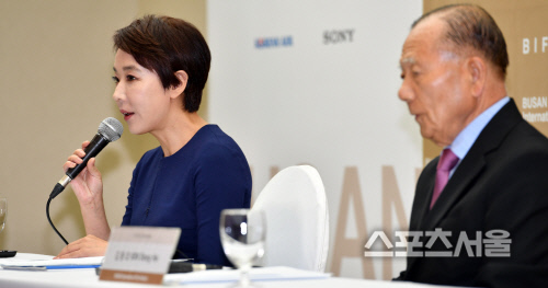 강수연 BIFF 집행위원장과 김동호 이사장[SS포토]