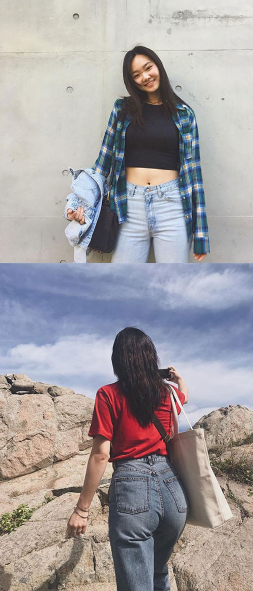 "키 171cm의 위엄" 손수아, 늘씬 각선미 뽐내는 일상