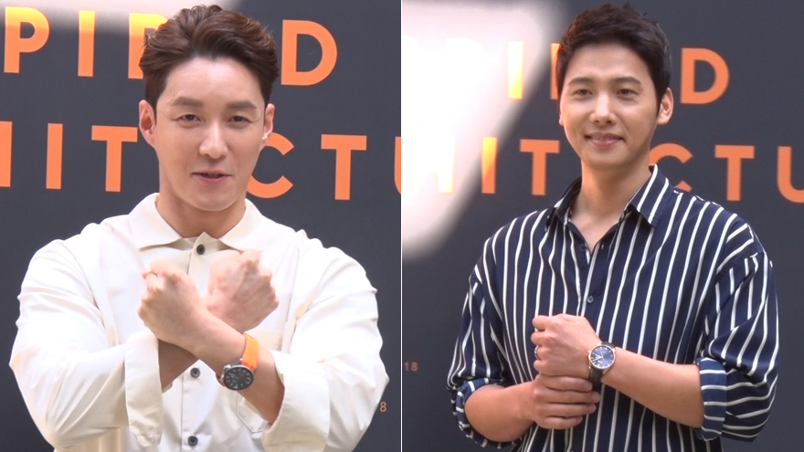 [SS쇼캠] 심형탁-이상우, 셔츠로 완성한 깔끔 댄디룩 '여심 저격'