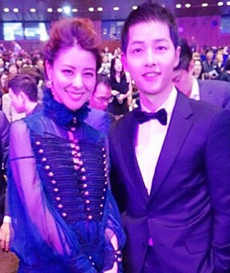 후지이 미나, 송중기·이홍기 등 미남 배우들과 인연 눈길