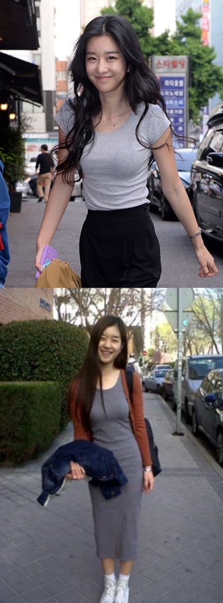 "여친짤의 정석"…서예지, 보면 볼수록 빠져드는 비현실적인 몸매