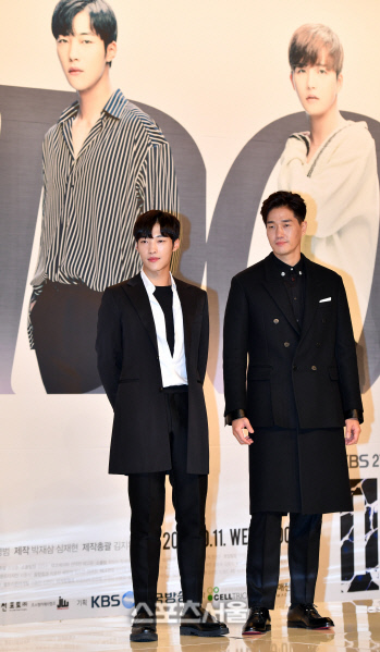 \'매드독\' 우도환과 함께 한 유지태, 올가을은 올블랙[SS포토]