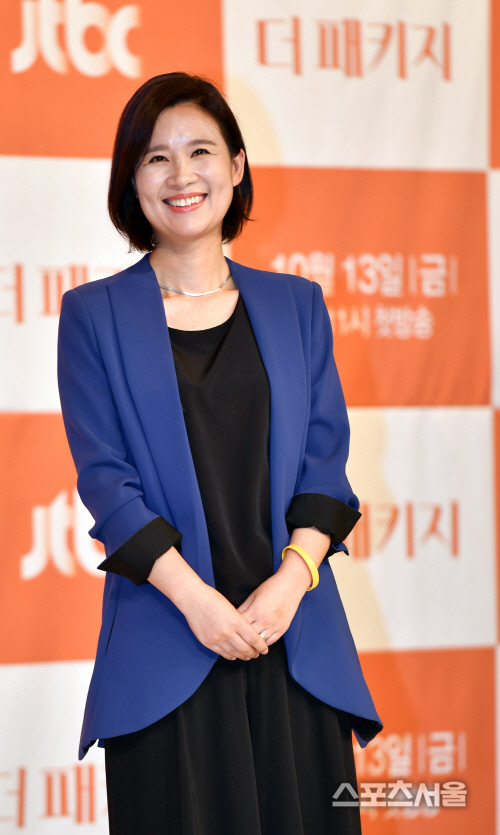 '더 패키지' 이지현, 남편은 바빠서 못왔네요 [SS포토]