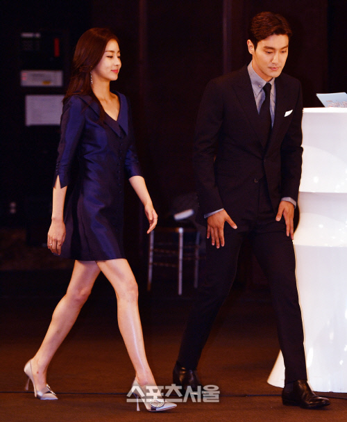 '각선미 미인' 강소라 위엄에 엉거주춤 최시원[SS포토]