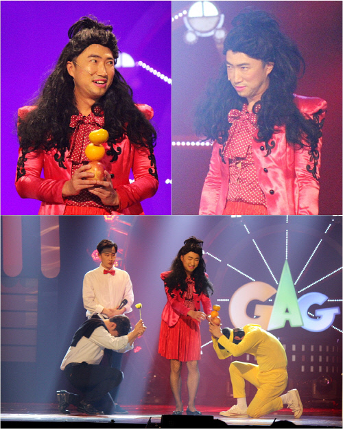 '개콘' 장동민. 파격 여장! '망사스타킹+올핑크'