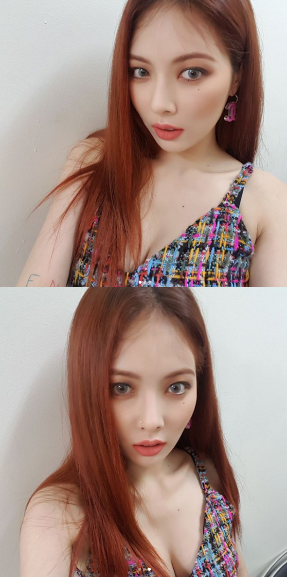 현아, 섹시미 끝판왕 셀카 공개 "클래스 어디 안 가네"