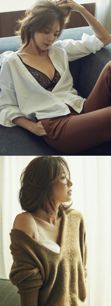 '독보적 몸매' 야노 시호, 란제리 화보서 극강의 섹시 美 발산(화보)