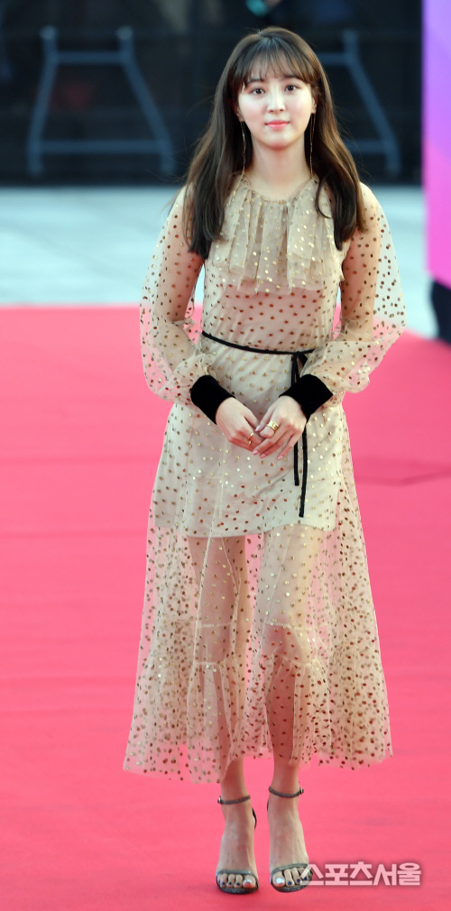 더 서울어워즈 정혜성, 눈길 끄는 시스루[SS포토]