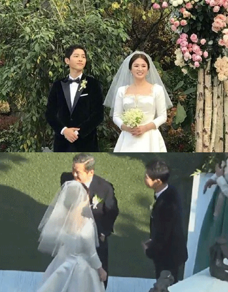 [SS차이나톡] 中 언론, 송혜교♥송중기 결혼 준비·본식 사진 보도