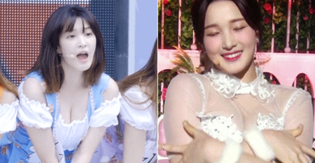 라붐 율희, 이 볼륨감 실화냐? 온라인 뜨겁게 달군 사진 두 장