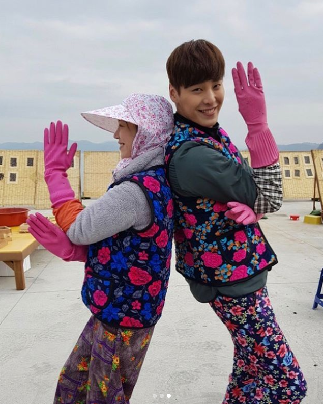 신혜선X이태환, '황금빛 내 인생' 커플의 유쾌한 촬영장 인증샷