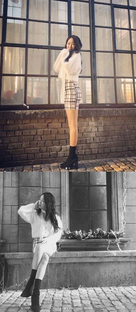 [★SNS] 소유, 늘씬한 각선미로 시선 강탈 "춥지만 기분은 좋다"