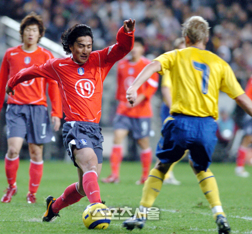 2005 축구 국제친선경기(A매치,평가전) 한국-스웨덴