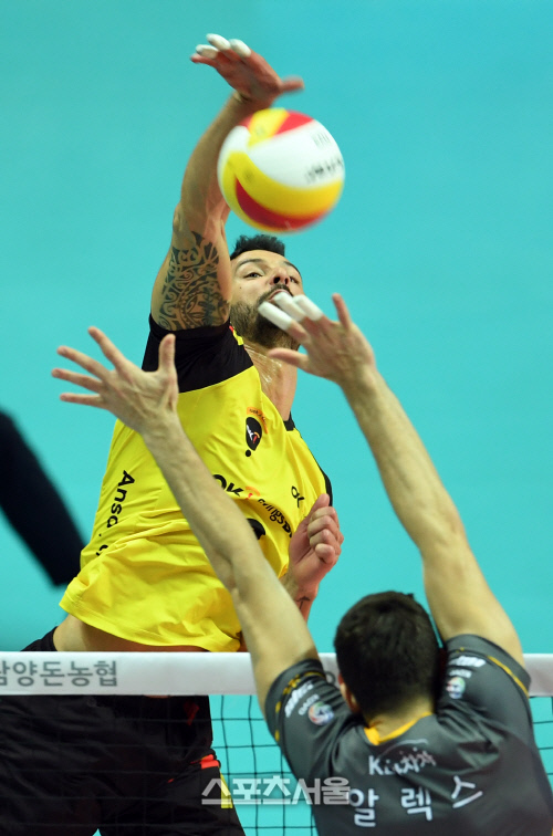 [포토]동생 알렉스 상대로 공격 퍼붓는 형 마르코