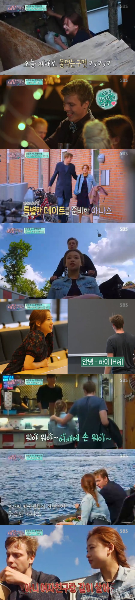 '내방안내서' 손연재♥아나스, 로맨스의 '충격 반전' (종합)