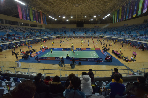 배드민턴 코리안리그 전경