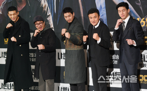 [포토] \'나쁜 녀석들:악의 도시\' 포토 타임도 남달라~!