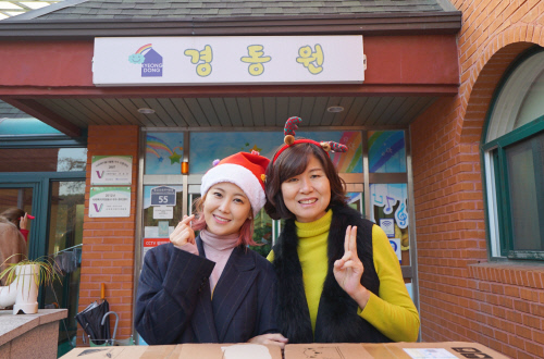 솔비, 크리스마스 맞아 산타로 변신해 나눔 실천