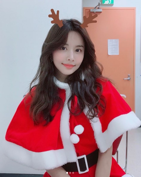 한보름, '복면가왕' 출연 인증샷 "부끄러워서 방송 못 봐"