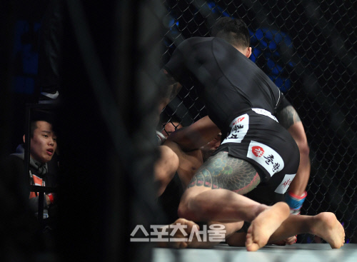 로드FC 미들급 황인수, \'박정교를 TKO 시키다니~\'