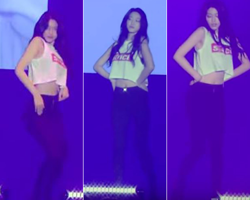 얼굴이랑 몸매가 다했다는 춤추는 설현 직캠