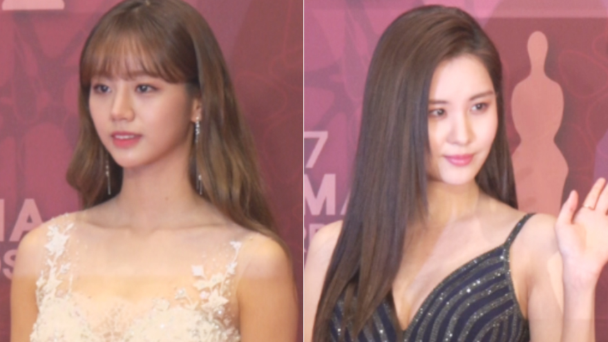 [SS쇼캠] 혜리-서현-민아 등 당당한 여배우 자태 ('MBC 연기대상')