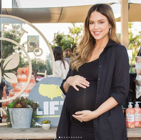 [할리웃톡] '득남' 제시카 알바, "셋째 아이 출산...최고의 선물"