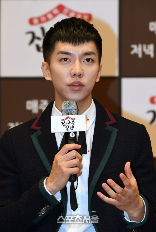 [포토]'집사부일체' 이승기, '친정 1박2일과 선의의 경쟁을!'