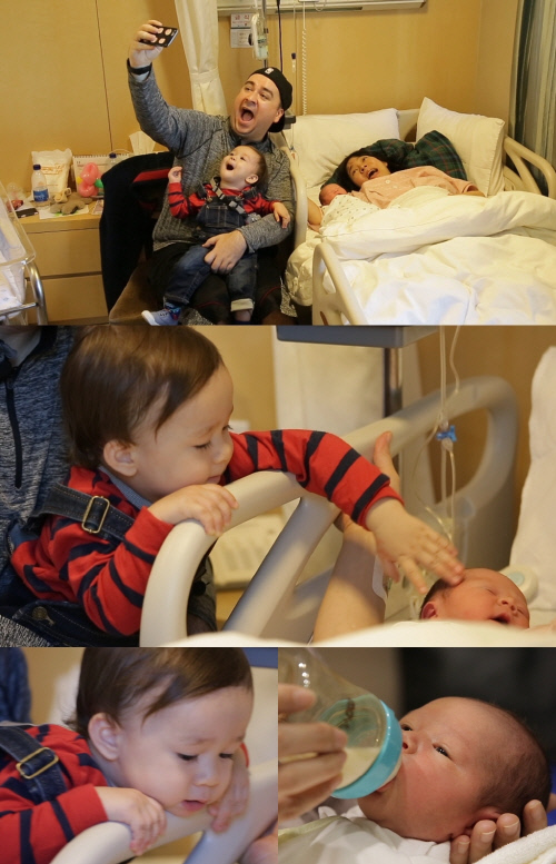 '슈돌' 윌리엄, 동생 벤틀리 만나던 날