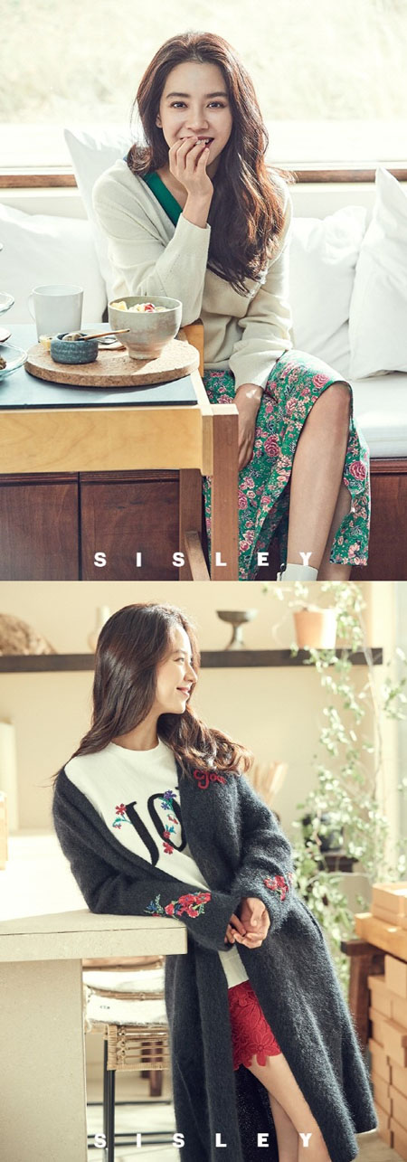 "상큼하지효" 송지효, 봄을 부르는 싱그러운 미모 (화보)