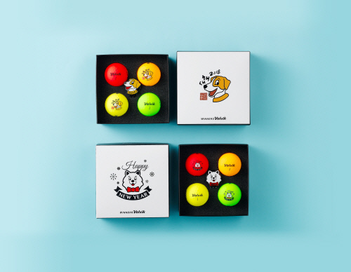 [golf in golf]볼빅, 2018 황금개띠 신년 세트 출시 外