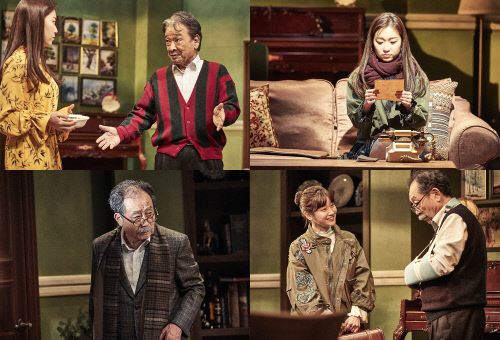 이순재, 신구, 박소담, 김슬기의 연극 '앙리할아버지와 나' 1만명 관객 돌파