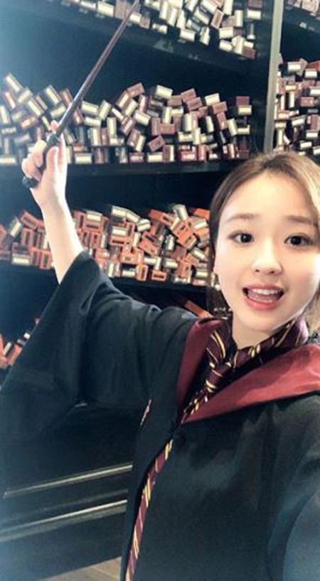 [★SNS] "러블리한 일상" 손연재, 마법사로 깜짝 변신