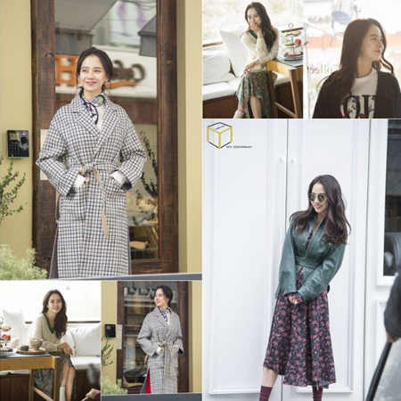 "B컷이 이 정도"…송지효, 러블리 매력으로 '글로벌 뮤즈' 입증 (화보)