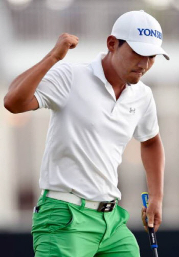 PGA투어 강성훈도 CJ 모자 쓴다