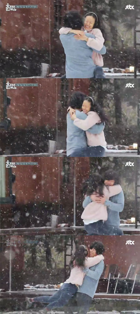 "마치 한 편의 영화" '효리네 민박2' 이효리♥이상순, 달달한 포옹