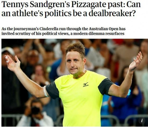 정현에게 패한 샌드그렌, 게이+인종차별 발언에 결국 사과