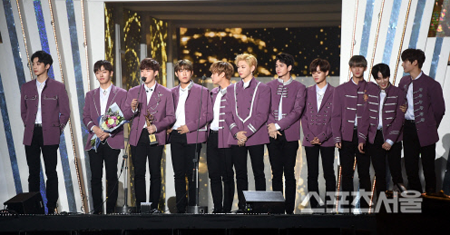 워너원, 1月 가수 브랜드 평판 1위…방탄소년단-트와이스 톱3