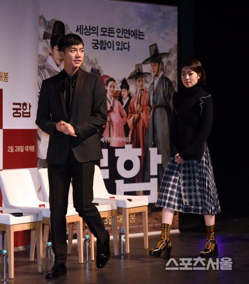 [포토]이승기-심은경, 영화 \'궁합\'에서 함께