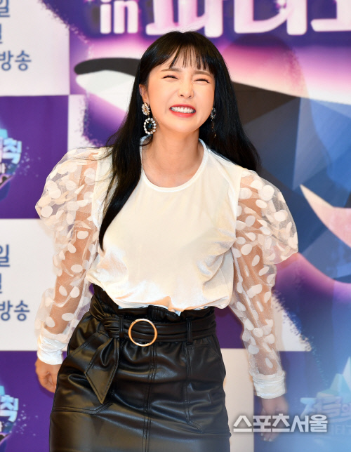 [포토]35기 병만족 홍진영, 앙증맞은 미소