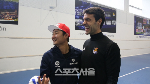 이천수와 사비 프리에토