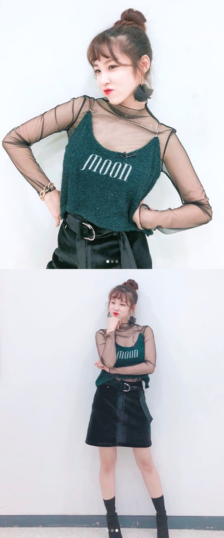 전효성, 몰라보게 살 빠진 근황…'11자 젓가락 각선미'